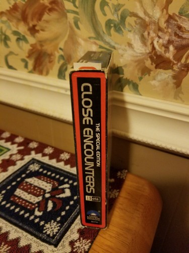 Close Encounters of the Third Kind - Beta Video Tape Movie Spielberg Aliens UFO