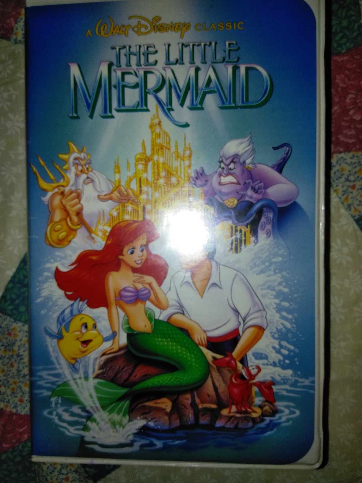 Banned Black Diamond Little Mermaid Cover Art Vhs 913
