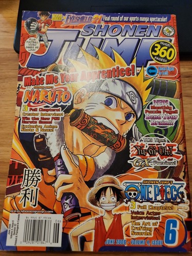 Shonen Jump Manga Magazine, June 2006, Volume 4, Issue 6 | eBay