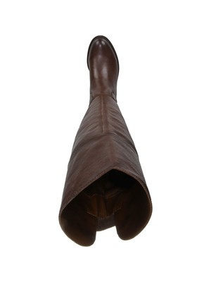 

Женские кожаные ботинки для верховой езды Maroon Haleen с круглым носком FRANCO SARTO, H4590L1