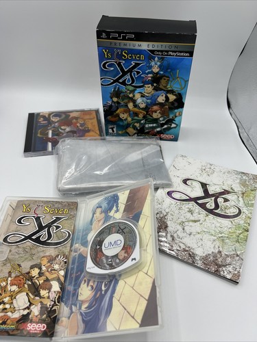 PSPゲームソフト15枚 Sony Playstation PSP Ys Seven (XSeed) Premium Editon - Brand
