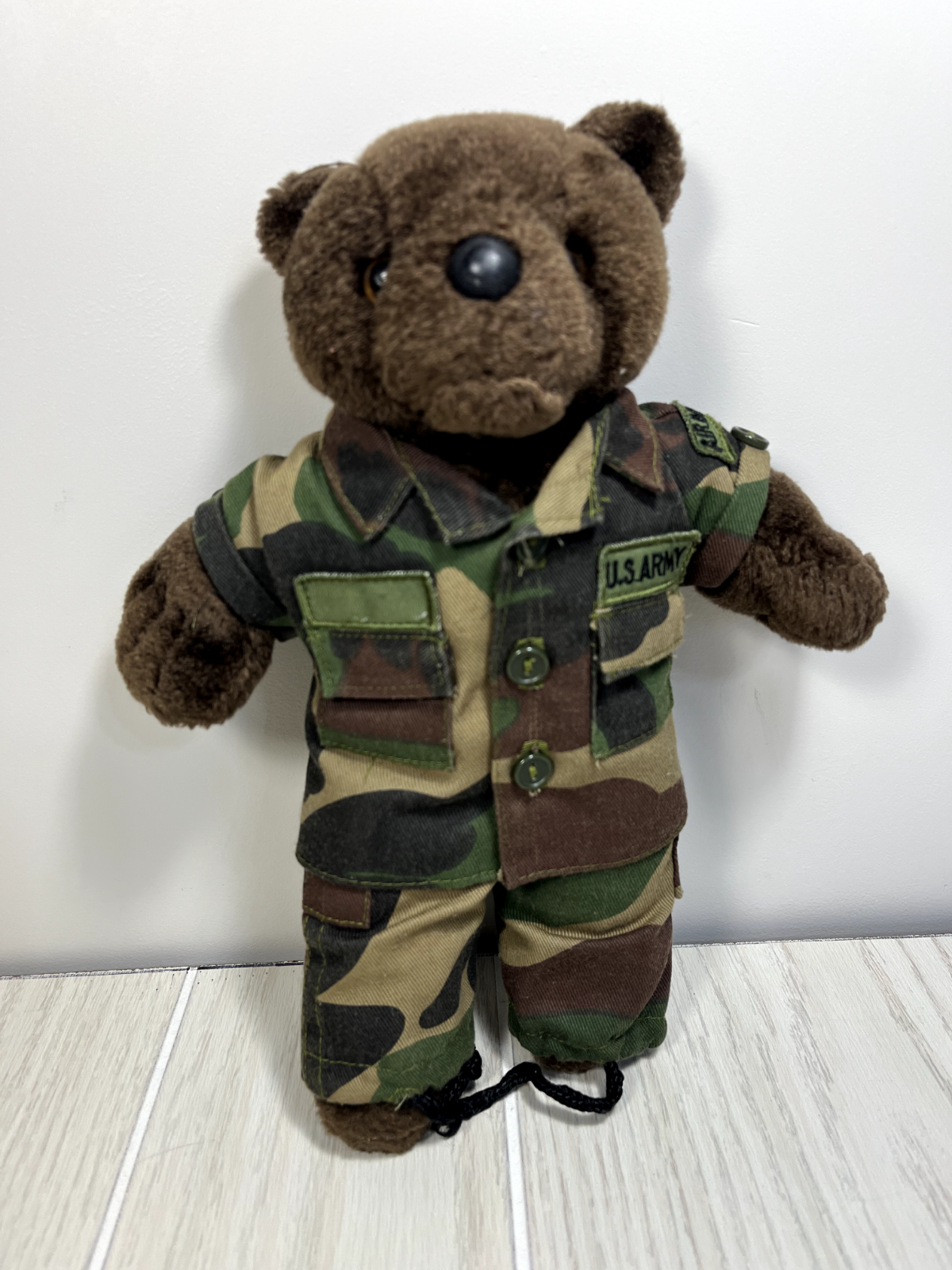 Bear Forces of America US Army small plush brown camo military teddy