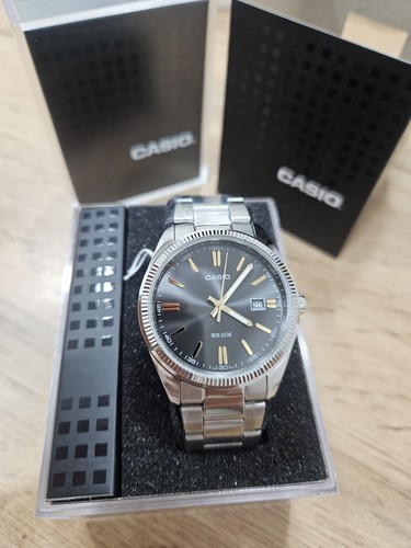 Casio New Original MTP-1302D-1A2 Men Analog Stainless Steel Casio New Original MTP-1302D-1A2 Men Analog Stainless Steel