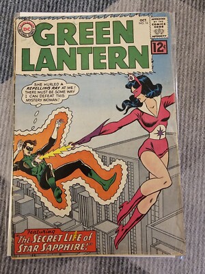 Green Lantern 16 1st Star Sapphire detached cover