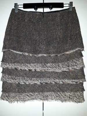 MARCCAIN 100% Silk Lined Skirt Size N 1