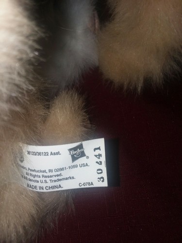 Lot of 2Hasbro FurReal Friends Hop 'N Cuddle BUNNY RABBIT Tan White