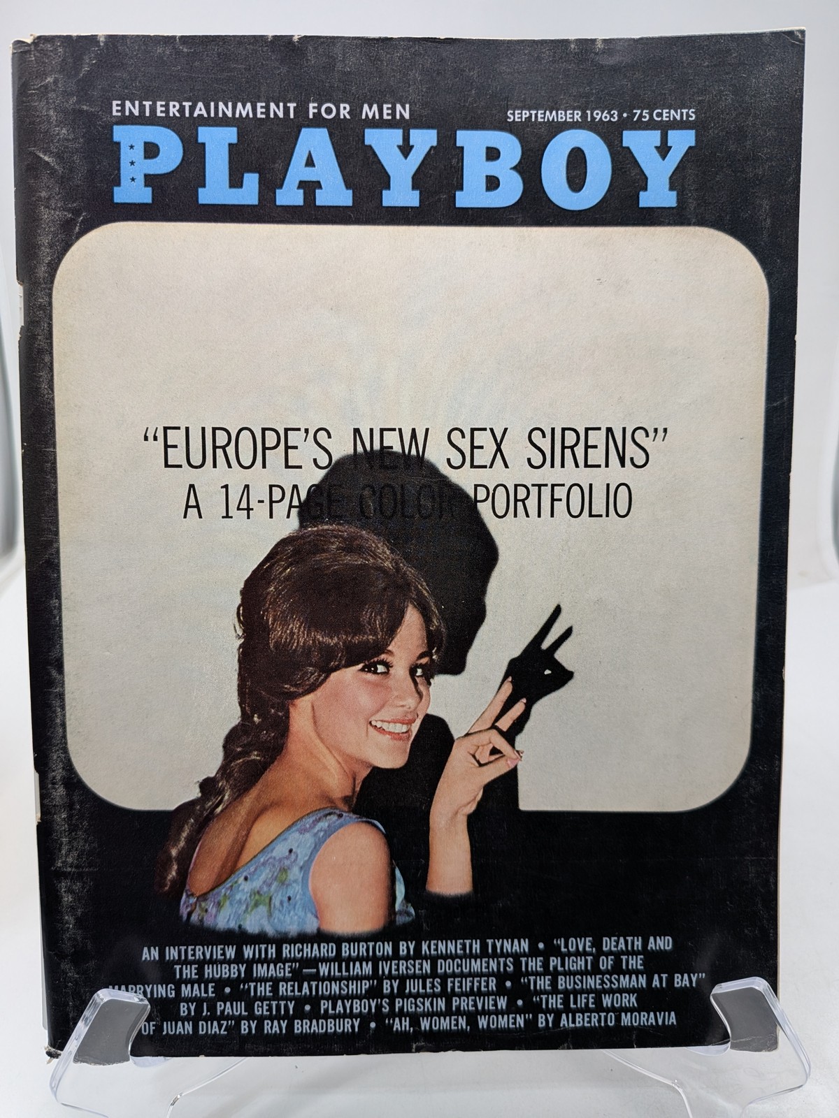 Playboy Magazine September 1963 🔥 CG Joey Thorpe 🔥 PM Victoria Valentino 🔥 B