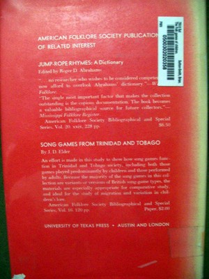 The Folkgames of Children Vol. 24 by Brian Sutton-Smith (1972, Hardcover)