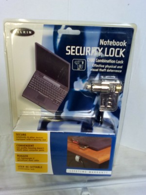 Belkin Notebook Security, Combination lock C100 F8E503 