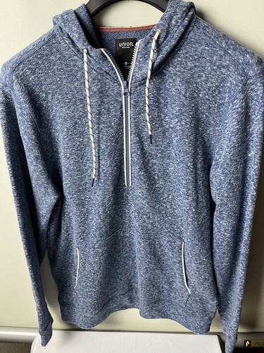 Union SEA WA Womans Quarter Zip Hoodie Size Large | eBay