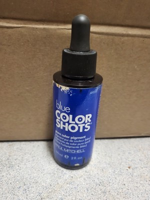 Paul Mitchell Color Shots  ''  Blue  '' Pure Color Pigment 2 oz Salon Professional