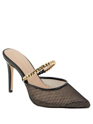 

Женские туфли без шнуровки на каблуке BCBGENERATION Havinda на шпильке с черной цепочкой, размер 7,5, Черный, GN218901