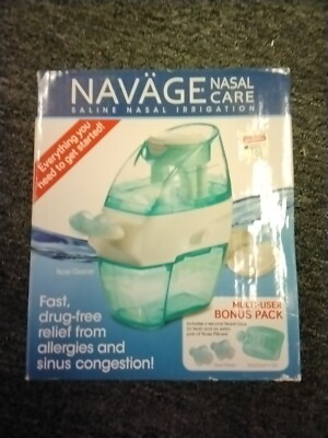 Navage Nasal Care Saline Nasal Irrigation Multi-User ~ BRAND NEW