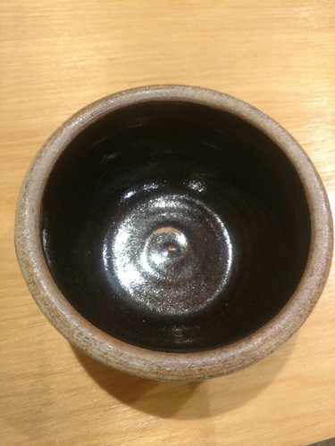 2009 Red Wing Pottery Oxidized Stoneware bowl signed Mark Connolly original