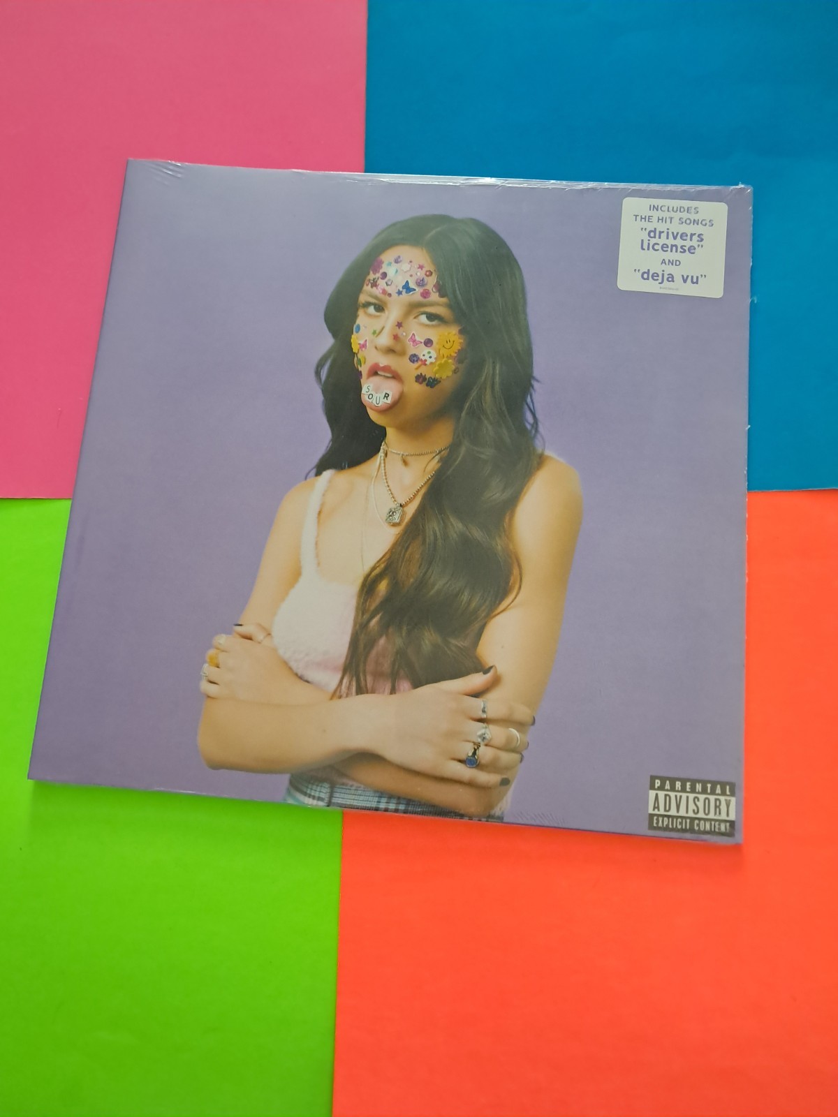 米LP Olivia Rodrigo Sour 00602438106417 Geffen Records /00260 NEW - Geffen Records Olivia Rodrigo - SOUR - Vinyl LP Record