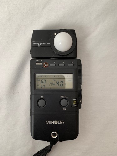 Minolta Flash Meter IV Made In Japan - Working Condition