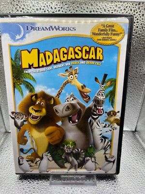 Madagascar (DVD, 2005, Full or Widescreen)* Ben Stiller Chris Rock DreamWorks