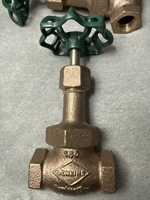 Jenkins Bros 106-A 304 DISC Gate Valve 1/2'' 2150 WOG Threaded