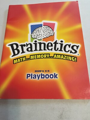 Brainetics Playbook 3-5.   Math....Memory....Amazing.