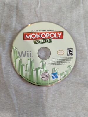 Monopoly Streets (Nintendo Wii, 2010) DISC ONLY