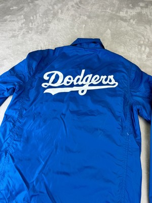 Levis x Los Angeles Dodger Coach Jacket Windbreaker Size XS Blue MLB Limited Ed.