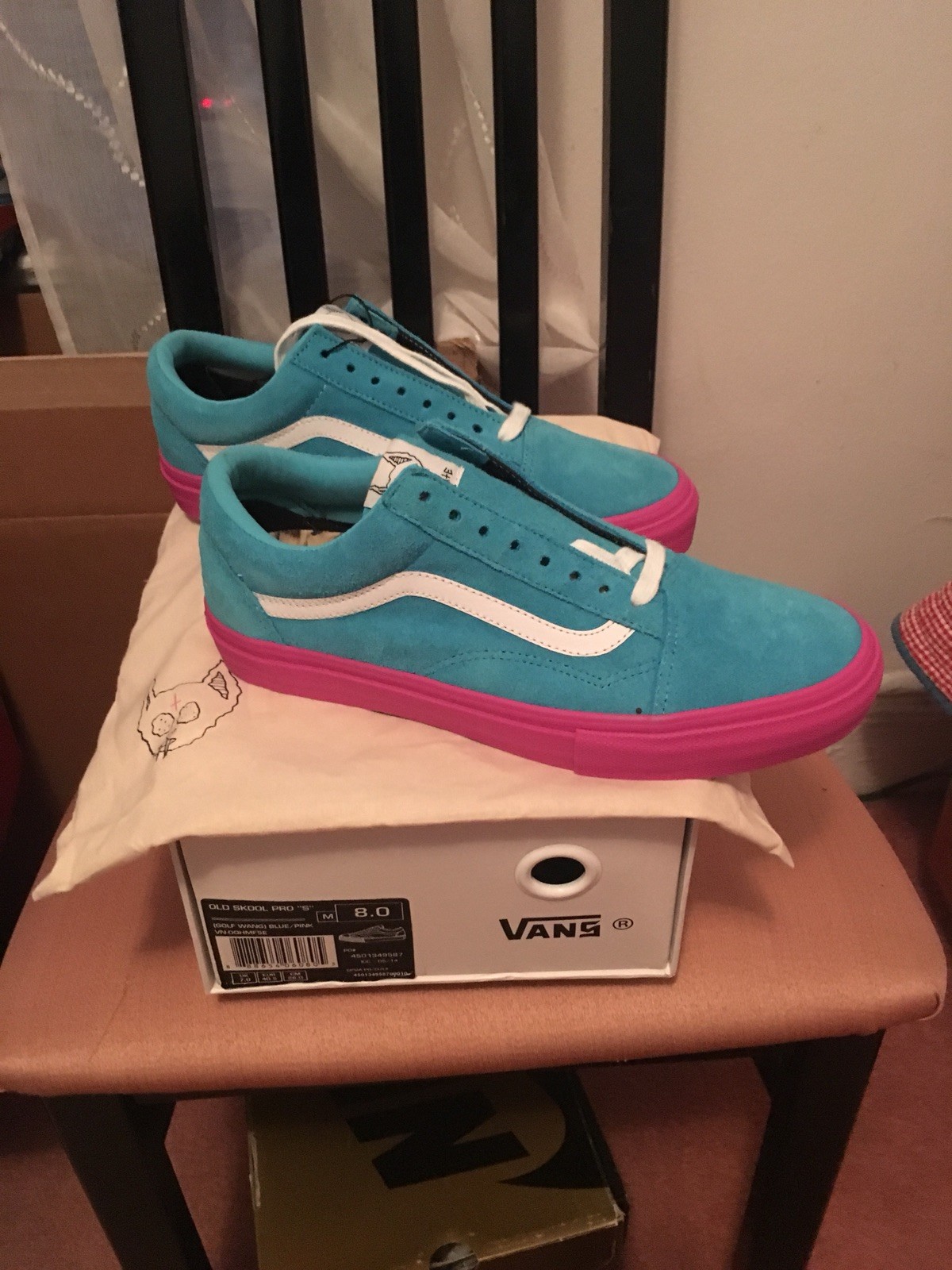 vans golf wang blue