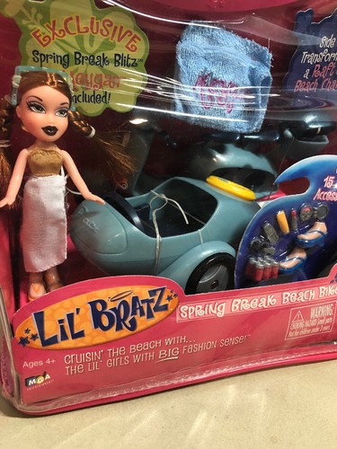 Lil' Bratz: Beach Bike with Exclusive Spring Break Blitz Meygan NEW