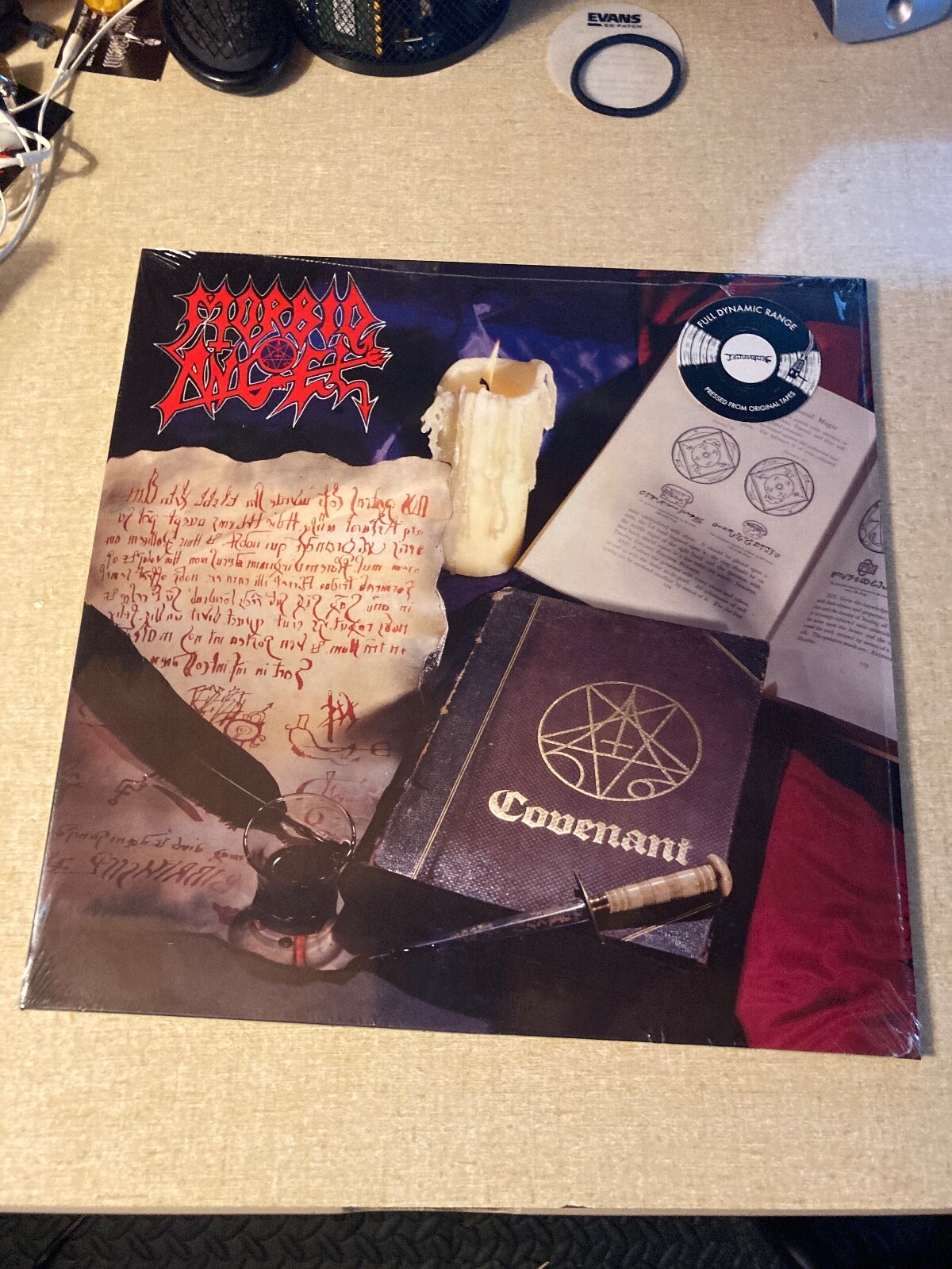 MORBID ANGEL Covenant FDR blue Vinyl in Shrink LP Record