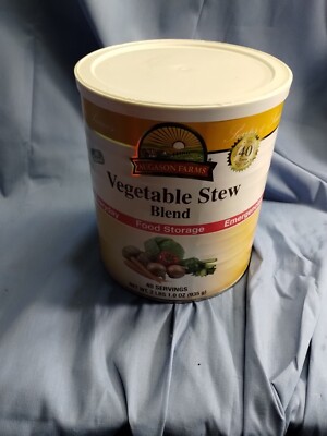 Augason Farms Vegetable Stew Blend 2 Lbs 0.5 Oz No. 10 Can