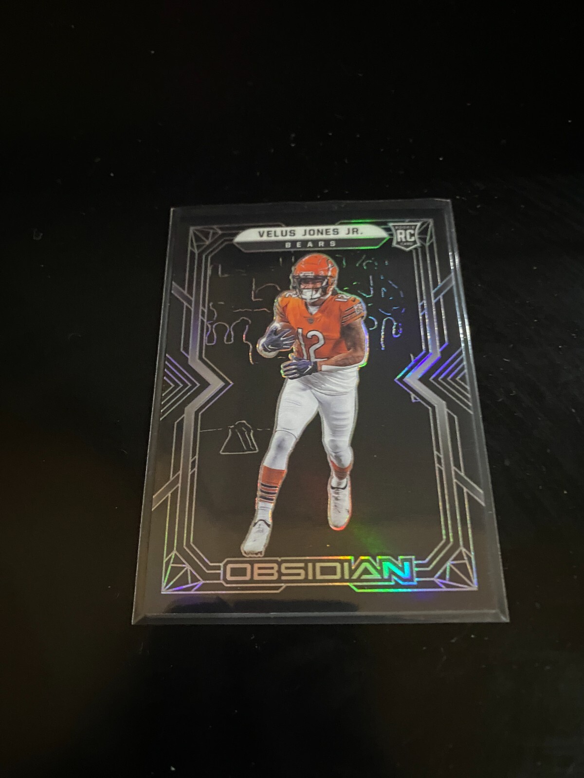 Velus Jones Jr. 2022 Panini Obsidian RC Bears 127 | eBay