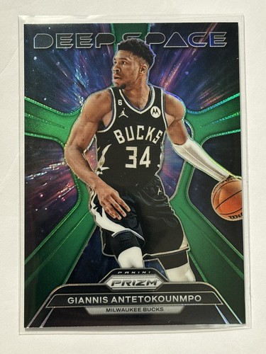 2023-24 Panini Prizm Giannis Antetokounmpo Green SP Holo