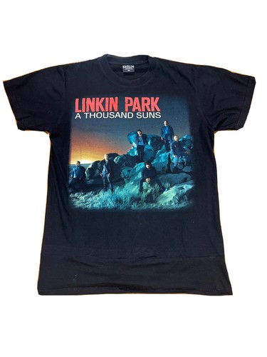 Linkin Park A Thousand Suns World Tour T-Shirt Red Rock Of