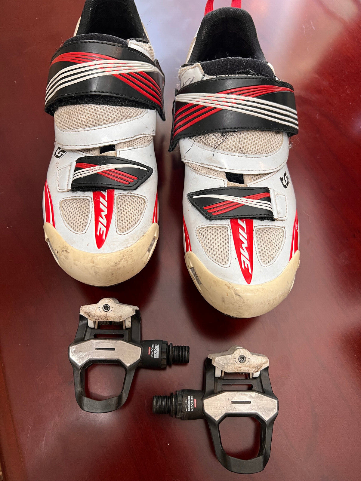 TIME Triathlon Bike Shoes with Look Keo2 Max Carbon PedalsのeBay公認海外通販｜セカイモン