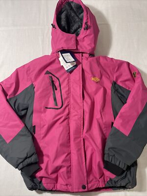 Women's Water Resistant Snow Jacket Wind Proof Fleece Lined  Below Zero size M