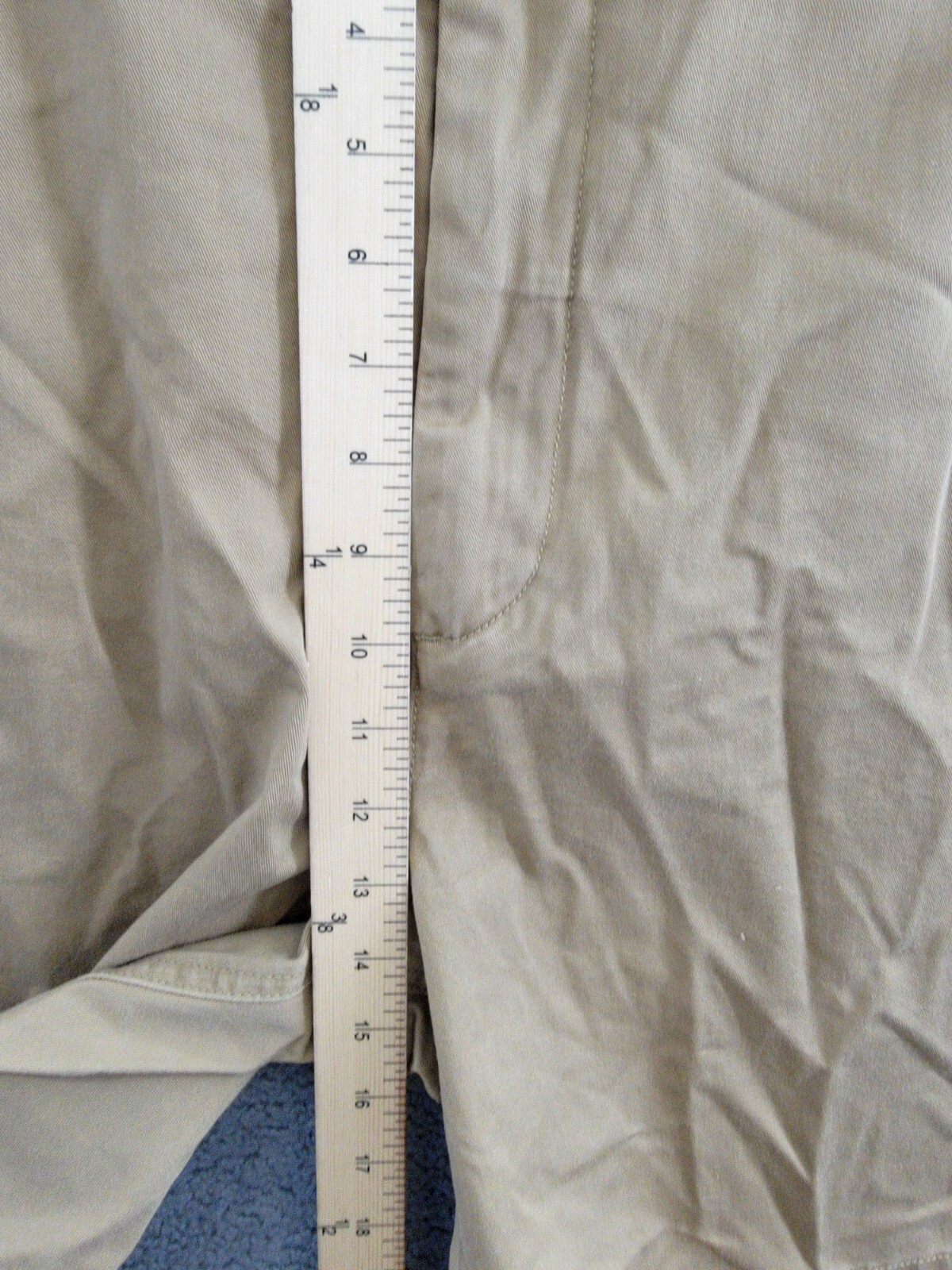 Polo Ralph Lauren 8-Inch Relaxed Fit Chino Shorts Men's 40 Sandsurf Button Zip - Picture 8 of 18