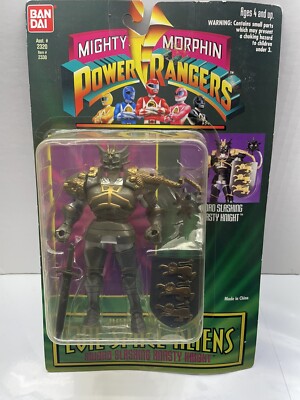 Mighty Morphin Power Rangers Evil Space Aliens Sword Slashing Knasty Knight 2330