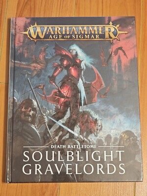 Battletome: Soulblight Gravelords (2021 2nd Edition) - Age of Sigmar SEALED NEW