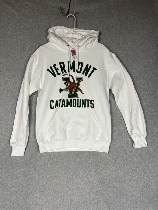 University Of Vermont Catamounts NCAA College Hoodie Sweatshirt Small