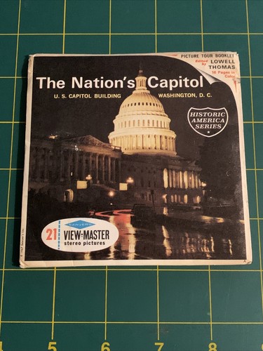 VIEW-MASTER EXPO'70 セット　開封済 VIEW-MASTER PACKET A 794 THE NATION'S CAPITOL VINTAGE
