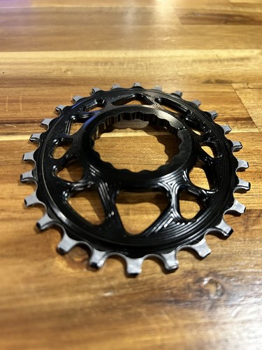 Absolute Black Oval Chainring 26t Used Race Face Cinch Fat Bike