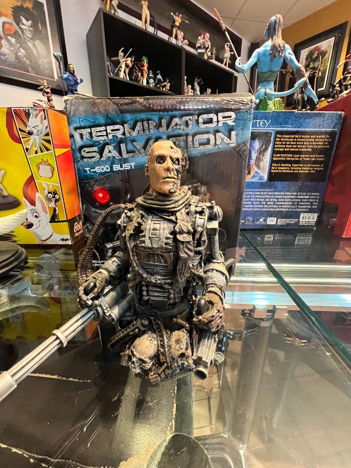 TERMINATOR SALVATION BUST - T-600 - LIMITED 225/3000 DC
