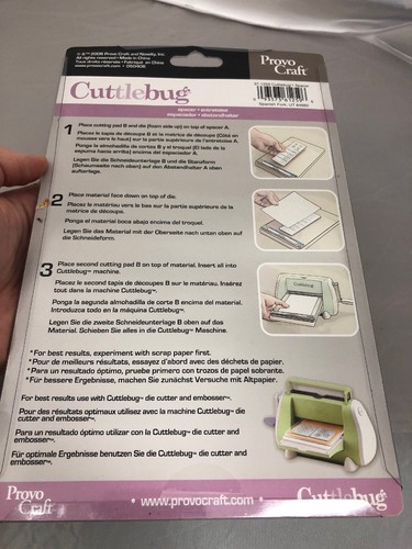 New Cuttlebug A Plate Spacer Provocraft 37-1259