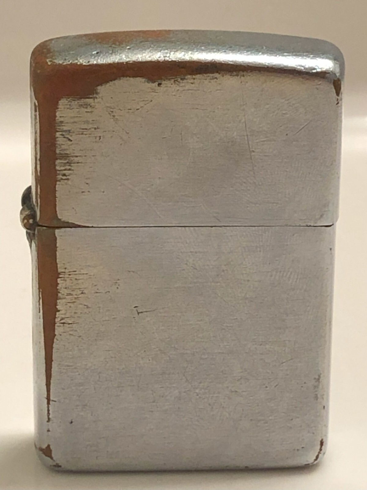 Vintage Zippo Lighter 3 Barrel With Broken Hinge and Insert Patent