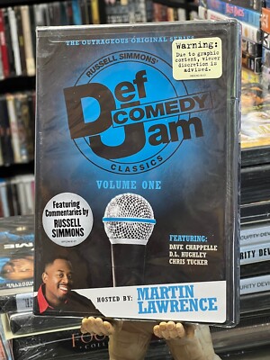 Def Comedy Jam Volume 1 (DVD) Martin Lawrence, Chris Tucker, Dave Chappelle, NEW
