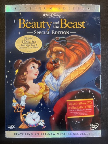 Beauty and the Beast (DVD, 2002, 2-Disc Set, Special Edition