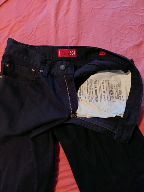 Genuine Levi Strauss \u0026 Co 504 jeans black W36 L32 | Pants \u0026 Jeans | Gumtree  Australia Kwinana Area - Leda | 1295578050