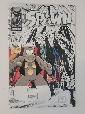 SPAWN #10 IMAGE COMICS TODD MCFARLANE 1992 CEREBUS A TODD MCFARLANE