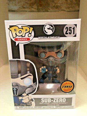 SUB-ZERO CHASE EXCLUSIVE FUNKO POP MOVIES MORTAL KOMBAT X KUAI LIANG LIN K #251