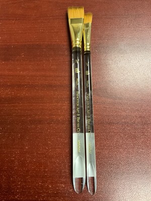 Princeton Art & Brush 1/2'' & 3/4'' wash set of 2 New 4050w