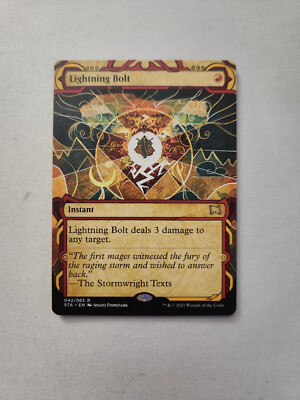 MTG Magic Gathering [x1] Lightning Bolt [x1] Strixhaven: Mystical Archive M/NM